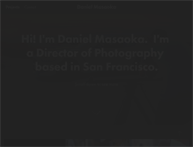 Tablet Screenshot of danielmasaoka.com
